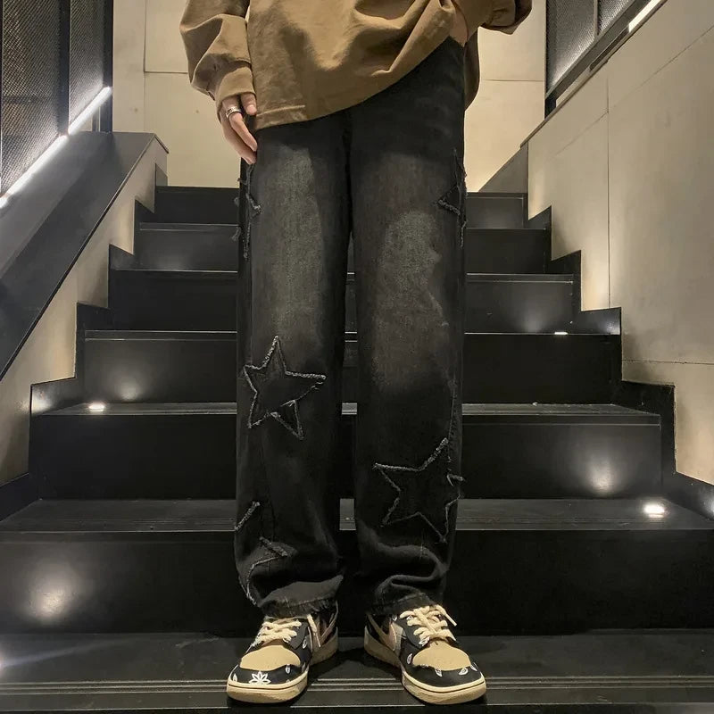 Men's Wide Leg Jeans