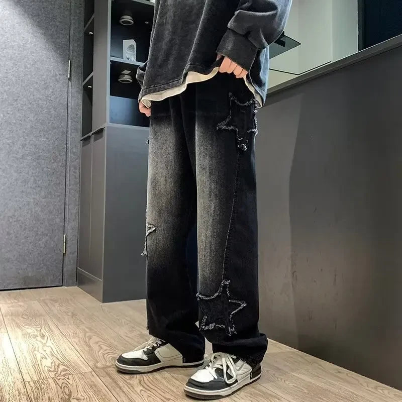Men's Wide Leg Jeans