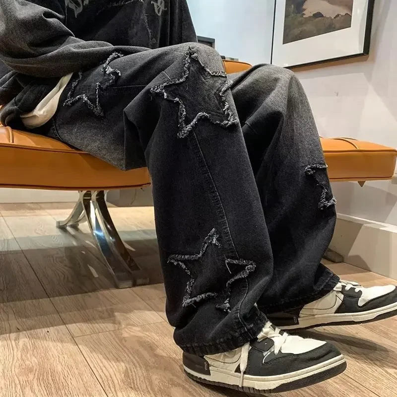 Men's Wide Leg Jeans