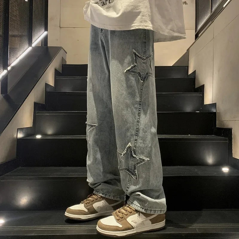 Men's Wide Leg Jeans