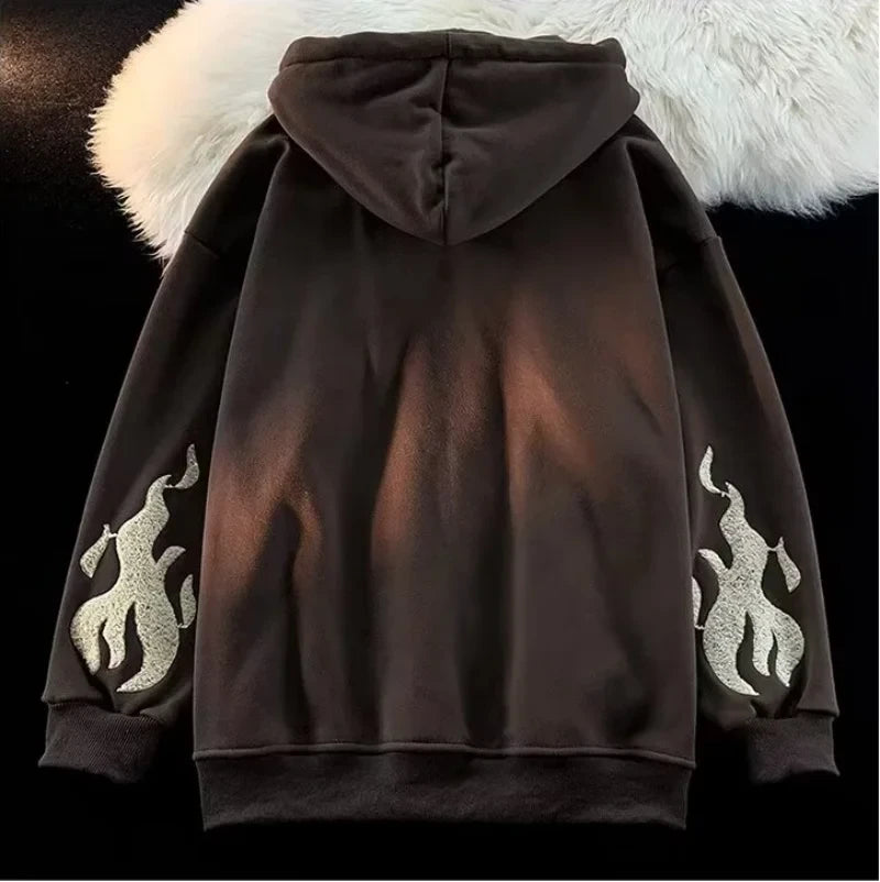 Embroidered Fire Jacket