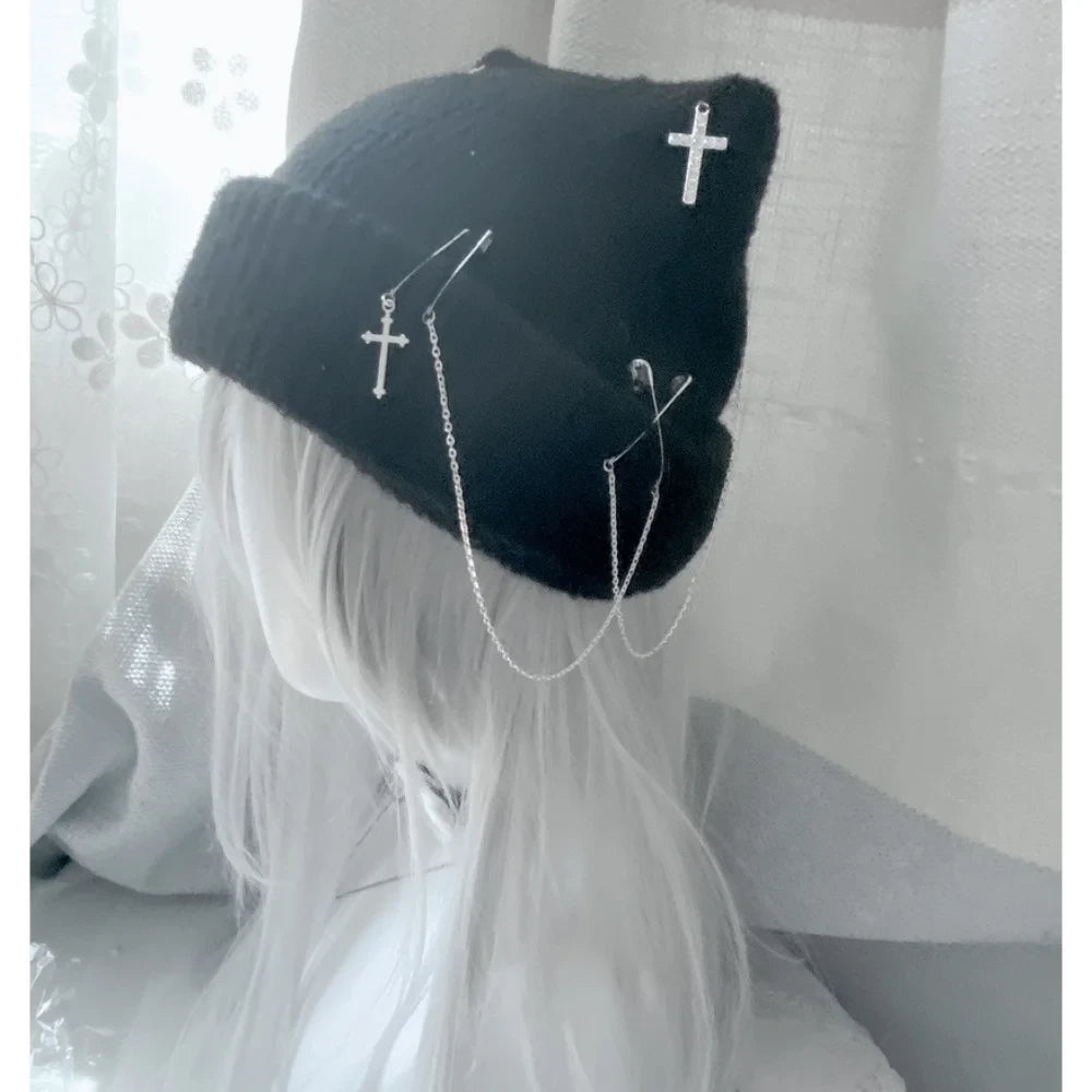 Gothic Cat Ear Beanie