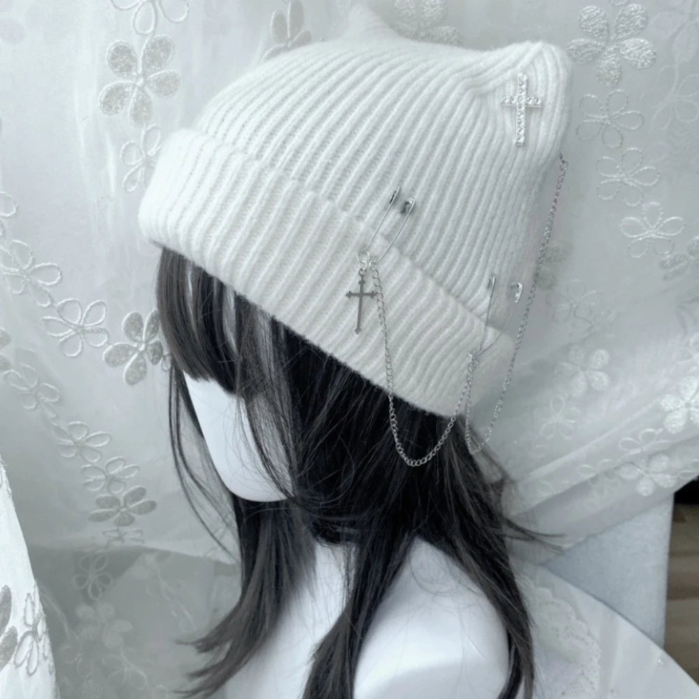 Gothic Cat Ear Beanie