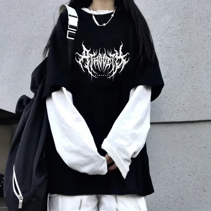 Gothic Atrocity Print T-Shirt