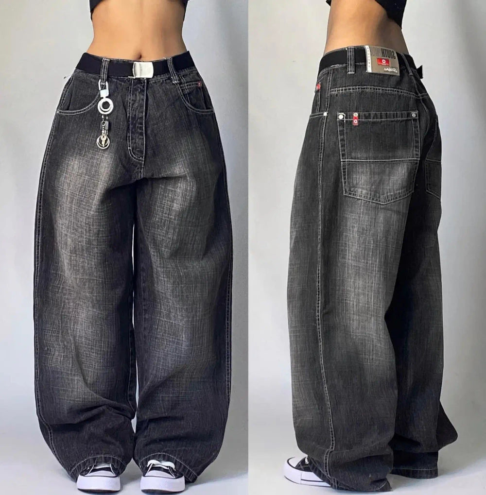 Men's Y2K Wide Leg Jeans
